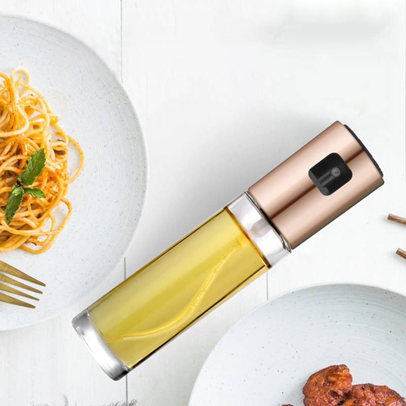 BBQ Healthy Kitchen Cooking Oil Vinegar Spray Bottle - Grab Some Stuff