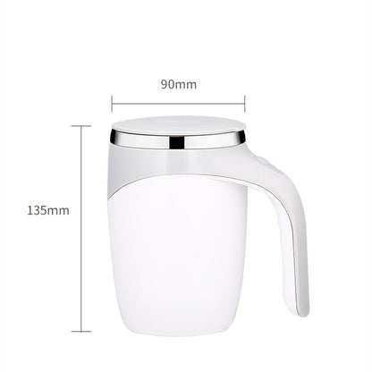 Rechargeable Model Automatic Stirring Cup Coffee Cup High Value Electric Stirring Cup Lazy Milkshake Rotating Magnetic Water Cup - Grab Some Stuff