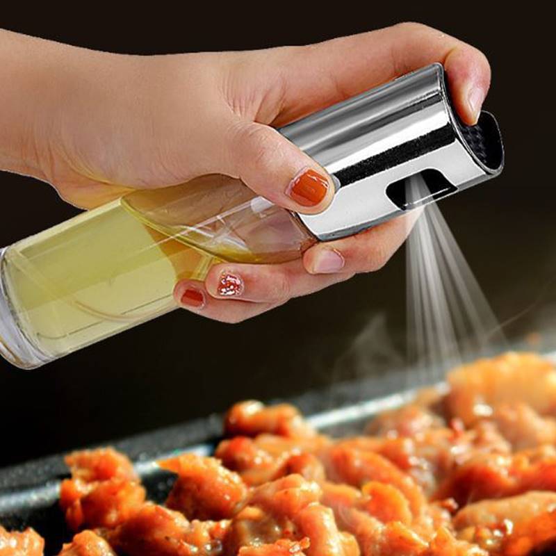 BBQ Healthy Kitchen Cooking Oil Vinegar Spray Bottle - Grab Some Stuff