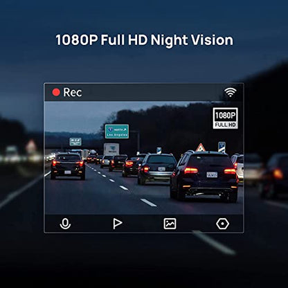 70mai Dash Cam Lite D08, 1080P HD, Car Smart Dash Cam - Grab Some Stuff