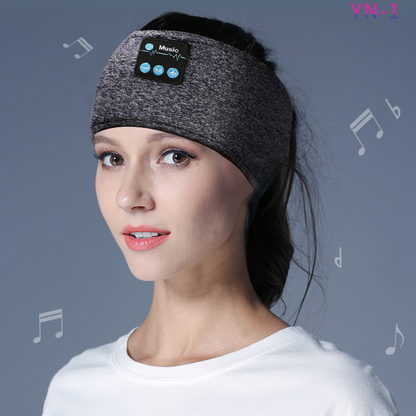 Wireless Bluetooth V5.0 Sports Headband With Music Call Stereo Shading Sleep Headband - Grab Some Stuff