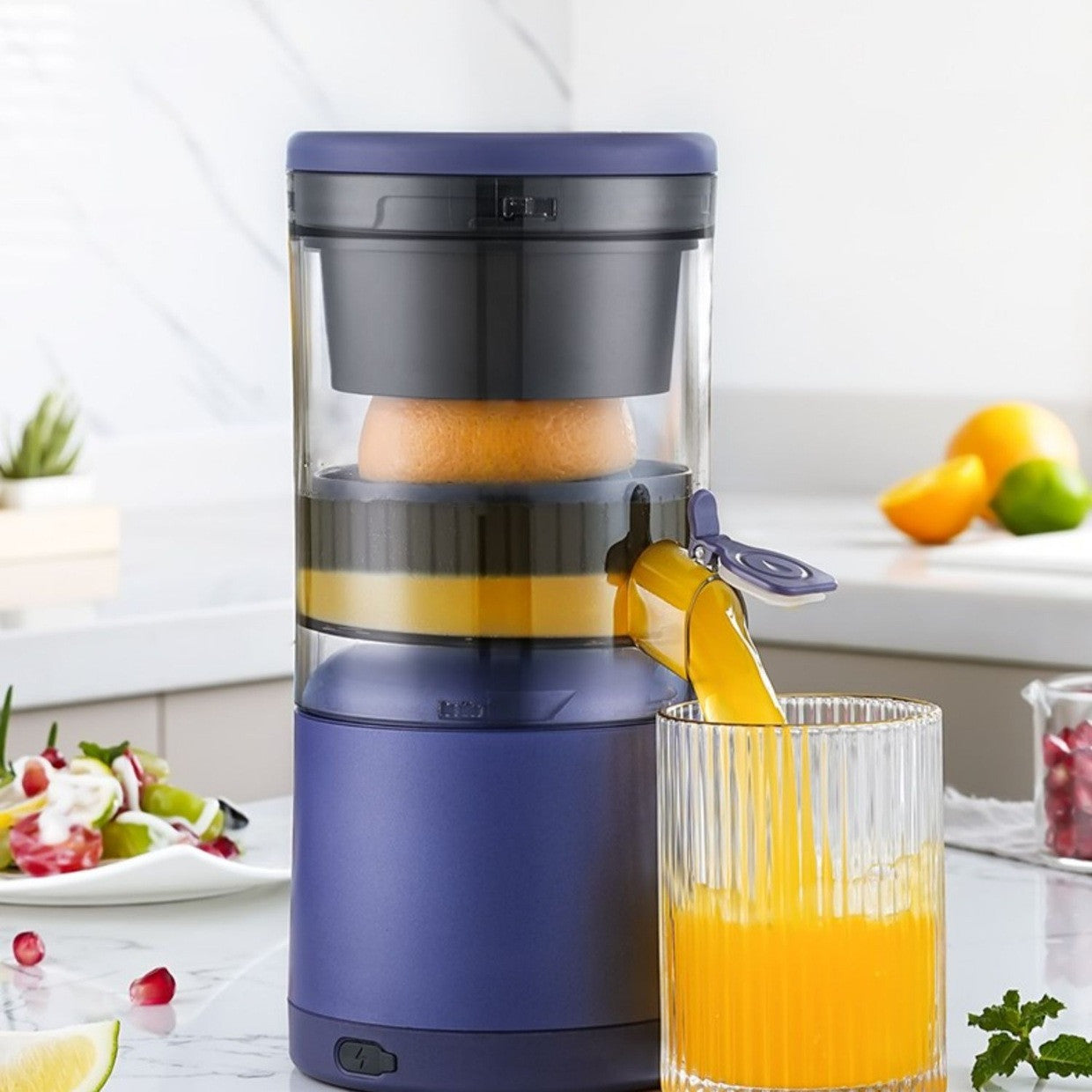 Portable USB Mini Electric Juicer Mixer Extractors Rechargeable Blender Fruit Fresh Juice Lemon Maker Cup Household Machine - Grab Some Stuff