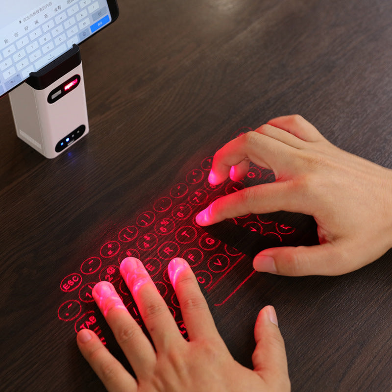 Projection Virtual Keyboard And Mouse - Grab Some Stuff