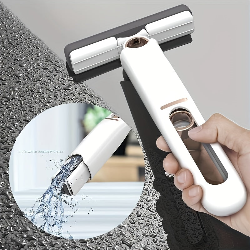 New Portable Self-NSqueeze Mini Mop, Lazy Hand Wash-Free Strong Absorbent Mop Multifunction Portable Squeeze Cleaning Mop Desk Window Glass Cleaner Kitchen Car Sponge Cleaning Mop Home Cleaning Tools - Grab Some Stuff