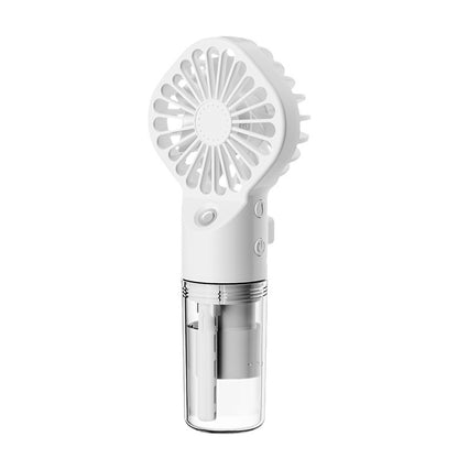 Strong Power Spray Humidification Small Fan Humidification Usb Charging Portable Fan Icy And Refreshing Fan Water Supplement - Grab Some Stuff