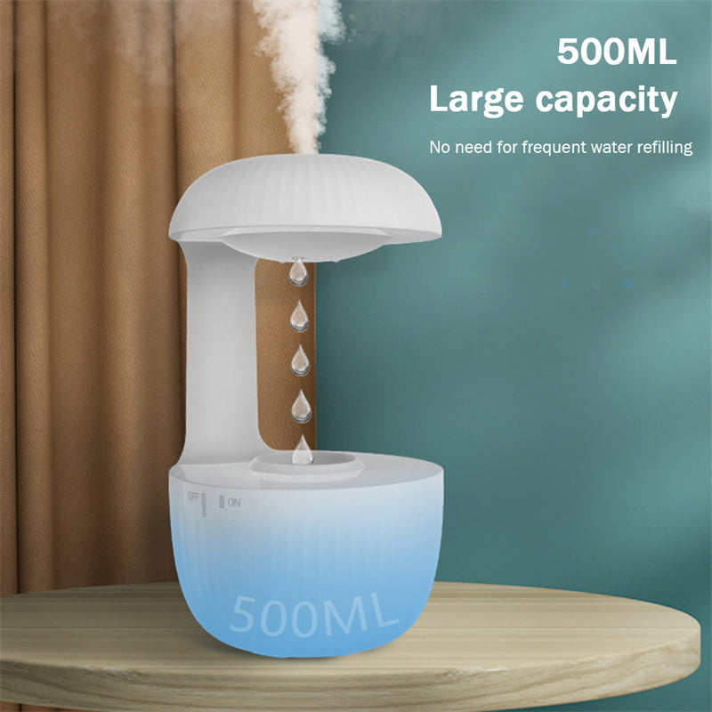 Anti-gravity Air Humidifier Mute Countercurrent Humidifier Levitating Water Drops Cool Mist Maker Fogger Relieve Fatigue - Grab Some Stuff