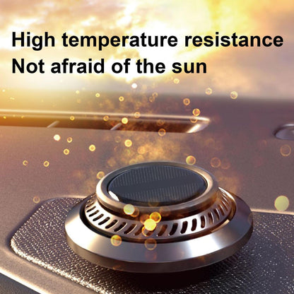 Car Air Freshener, Solar Rotating Car Essential Oil Diffuser, Car Interior Decor Accessories, Odor Eliminator For Car Office Home Car Aromatherapy Car Essential Oil Diffuser Auto Diffuser - Grab Some Stuff