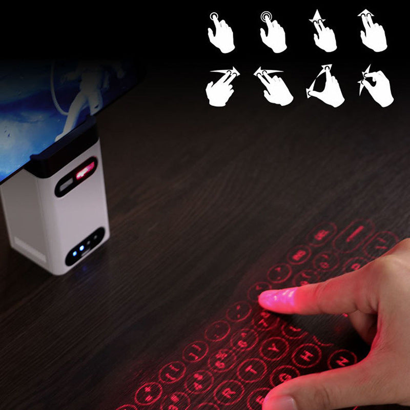 Projection Virtual Keyboard And Mouse - Grab Some Stuff